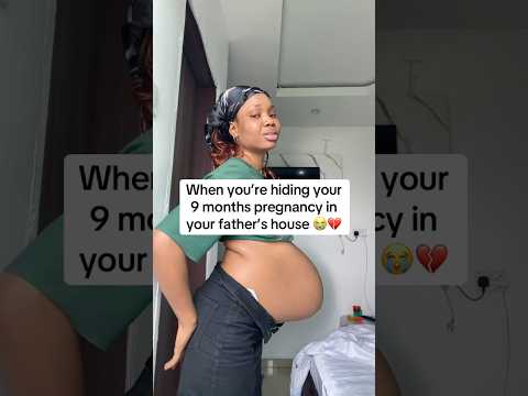 When you’re 9 months pregnant in your father’s house 😭💔#viral #fypシ #fypシ゚viral #everyone #shorts