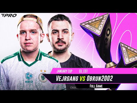 ANDERS VEJRGANG X OBRUN2002 IN JANUARY CUP DAY 1 QUALIFICATION INTENSE GAME (FC26 PRO)