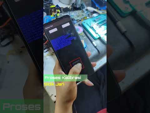 Proses Kalibrasi 🫆 Sidik Jari Asus ROG 5s #short #viral #ponorogo #asus