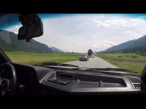 Opel Kadett E GSi 16V Turbo 60-200 km/h brutal acceleration GoPro Hero 4