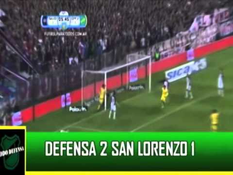Defensa 2 San Lorenzo 1 Copa Argentina