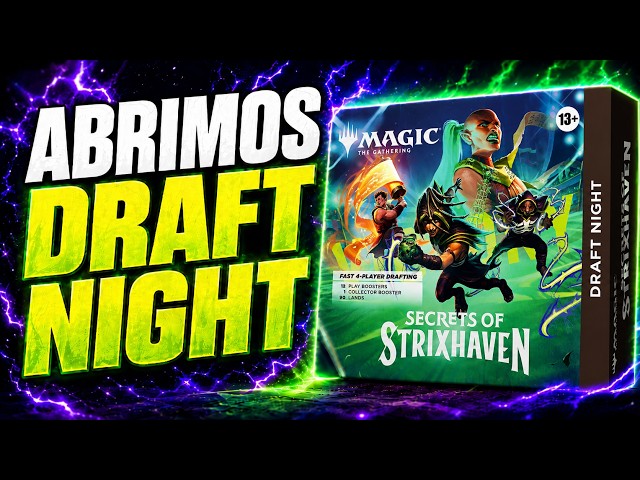 Vídeo relacionado con Draft Night de Secretos de Strixhaven, de Magic: The Gathering (Versión en Inglés)