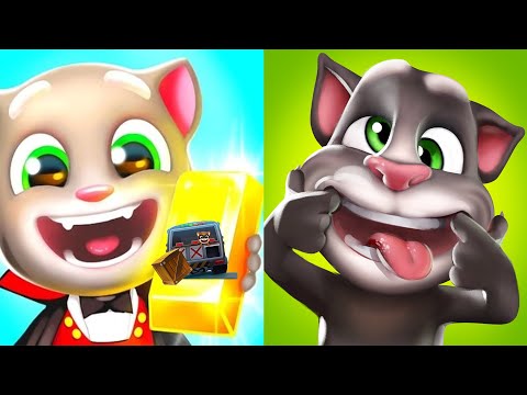 My Talking Tom VS Talking Tom Gold Run Gameplay 2021