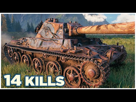 Lansen C • 14 KILLS • WoT Gameplay