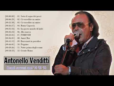 Le 50 migliori canzoni di Antonello Venditti || Antonello Venditti Greatest Hit 2020