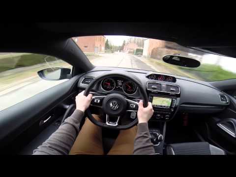 VW Scirocco R-Line 2.0 Tdi 184BHP POV test drive GoPro