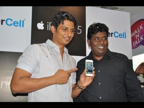 JIIVA LAUNCHES IPHONE 5 JIIVA SATHISH - BEHINDWOODS.COM