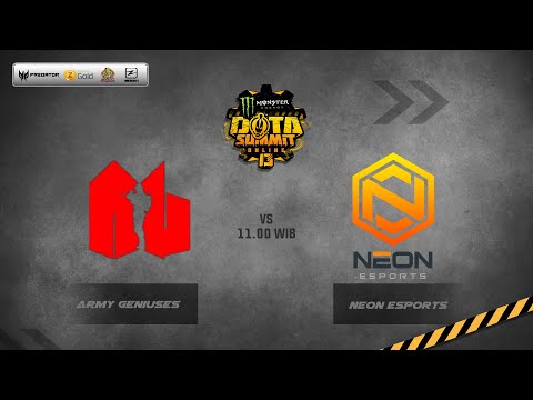 Army Geniuses VS Neon Esports BO 2- The Summit 13 Day 9 Group Stage - @PAPADEJET