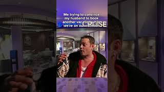 Convincing My Husband to Book Another Vacation... While on Vacation! 😂 #cruise #royalcaribbean