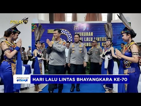 DITLANTAS POLDA KALTENG GELAR SYUKURAN HARI LALU LINTAS BHAYANGKARA KE-70