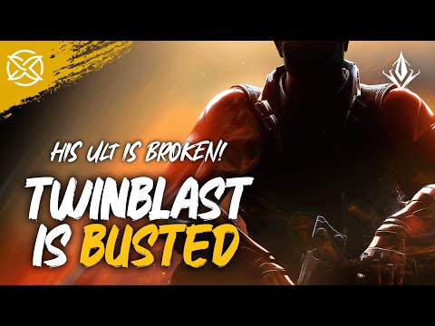 TWINBLAST is BUSTED - TwinBlast ADC Gameplay (Predecessor Full Game)