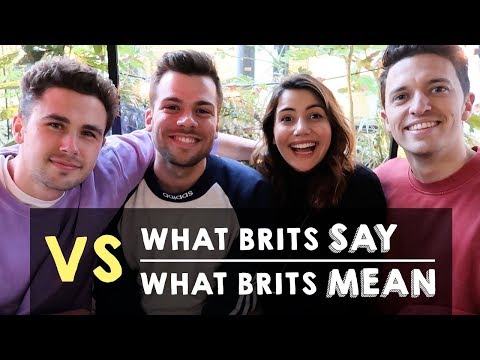 3 THINGS BRITISH PEOPLE DO & SAY THAT MEAN THE OPPOSITE | Real English with Real Teachers Video
