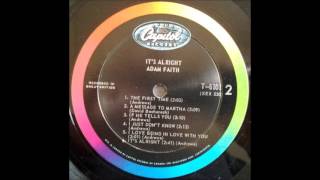 Adam Faith &amp; The Roulettes - I Just Don&#39;t Know ((Stereo)) 1964