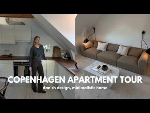 My Copenhagen apartment tour | danish design, minimalistic, scandinavian home