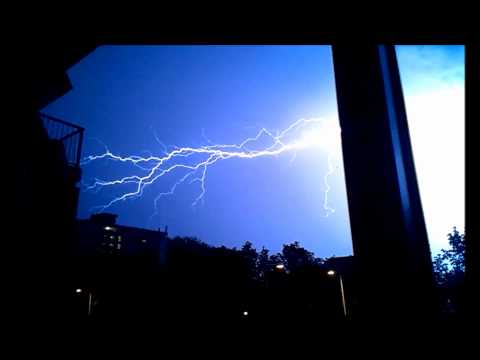Lightning above Wageningen