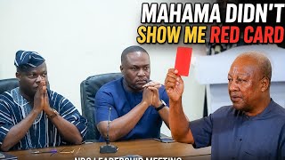 Thank God Prez Mahama Didn't Give Me Red Card? Let Humble Ourself Ahmed Ibrahim Takes Over Housing..