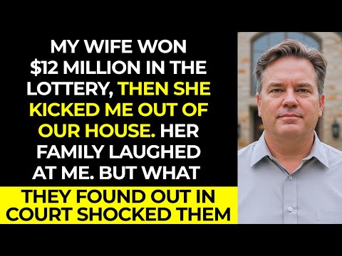 My Wife Won $12 Million and Kicked Me Out; I Used Her Family’s Prenup to Take My Share