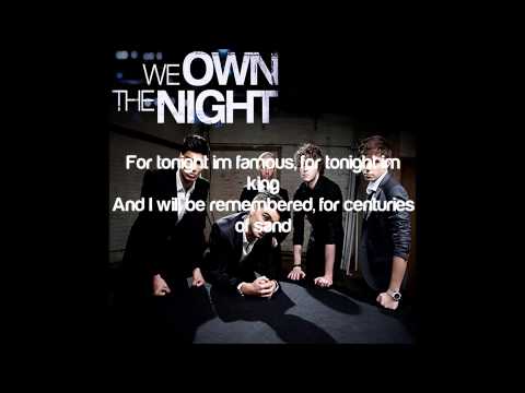 We Own The Night: The Wanted (Lyric)