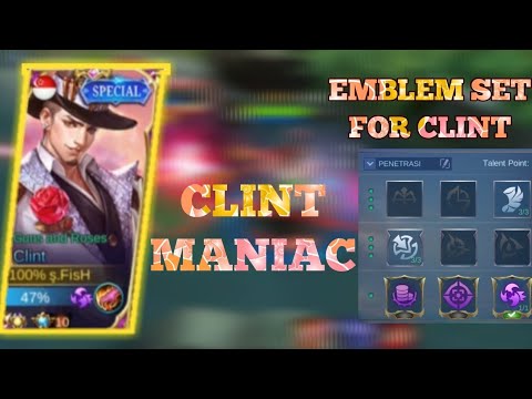 GAMEPLAY CLINT FAST HAND VS LANCELOT | TOP GLOBAL CLINT - MOBILE LEGENDS