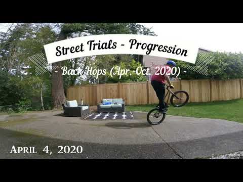 Street Trials: Learning to Back Tire Hop