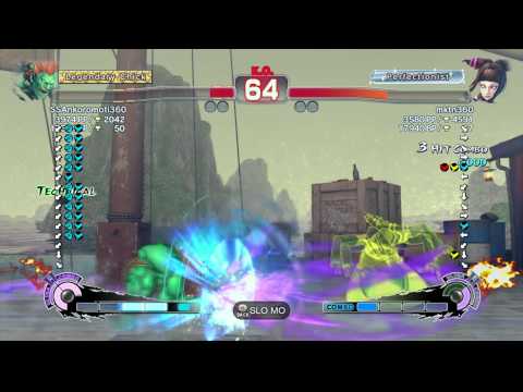 SSFIVAE~ Blanka (SSAnkoromoti360) vs.  Juri (mktn360) HD