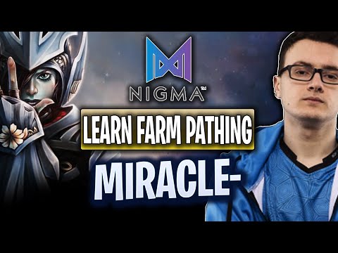 Miracle- PA Ultimate FARM Pathing Dota 2