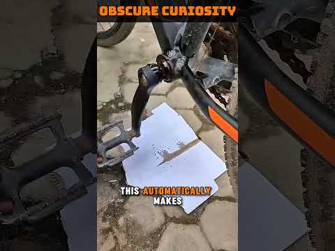 This is how you lubricate a bike! #curious #curiosity