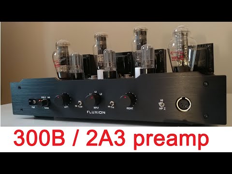 introducing 2A3 / 300B combo preamplifier FL-320X ; 4 pin balanced headphone out + XLR out