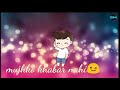 Whatsapp Status 30 Sec Raat Kali Ek Khaab Mein Ayee 2018