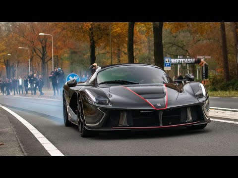 $6.5 Million Ferrari LaFerrari Aperta - EPIC Powerslides and Accelerations!