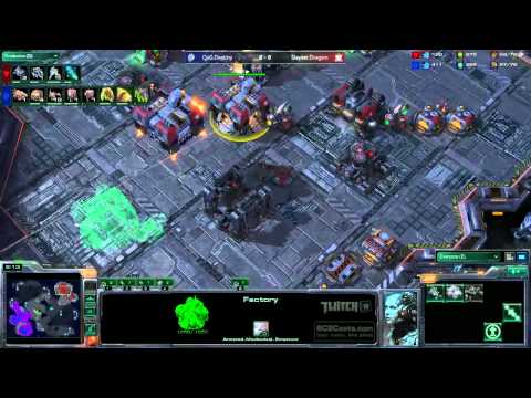 QxG.Destiny(Z) v Slayers.Dragon(T) - GSL Daybreak - Practice Games 10.25.2011