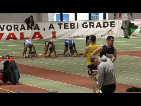 60m [M], FINALE, zlatni Alen Kolar i brončani Jakov Raguž - Dvoransko PH za seniore i seniorke 2022