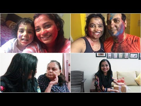 Happy Holi_Vlog_2019 - Current Life Update Kuch Aisi Hai | Indian Mom On Duty