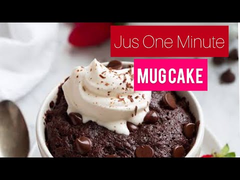 Jus One min 😍Microwave Chocolate Mug Cake|Yummy & Easy|