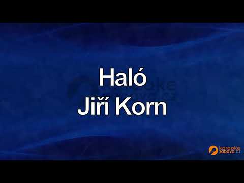 FullHD karaoke Haló - Jiří Korn - ukázka