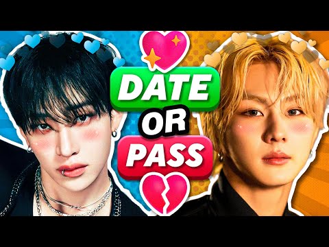 DATE or PASS 💖💔 (KPOP EDITION) + 80 MALE IDOLS | Kpop Quiz Challenge