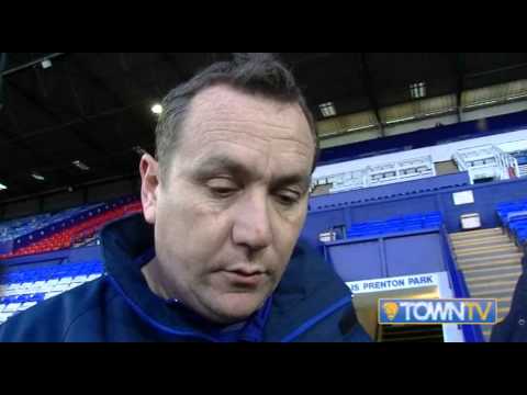 Micky Mellon post Tranmere Rovers away 14/15 - Town TV
