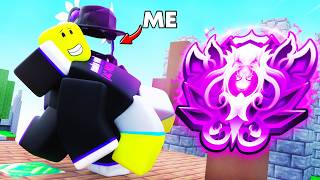 I CARRIED The TOP 1 Player in Ranked S17.. (Roblox Bedwars)