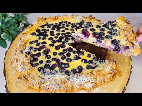 Creamy Blueberry Cake