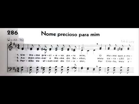 Hinário 5 CCB - Hino 286 - Nome precioso para mim - Strings - Teclado Yamaha PSR S670
