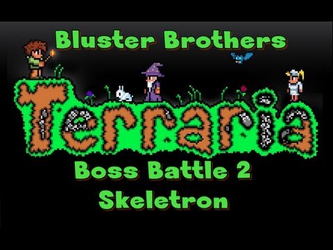 Terraria Xbox Boss Battle ep 2 Skeletron