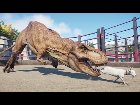 Tyrannosaurus Rex (Feeding) - Jurassic World Evolution 2