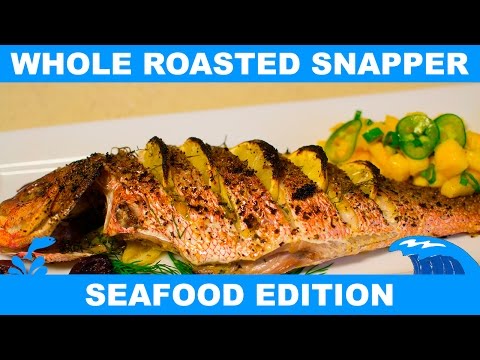 How To Make a Whole Roasted Snapper - FISH WEEK