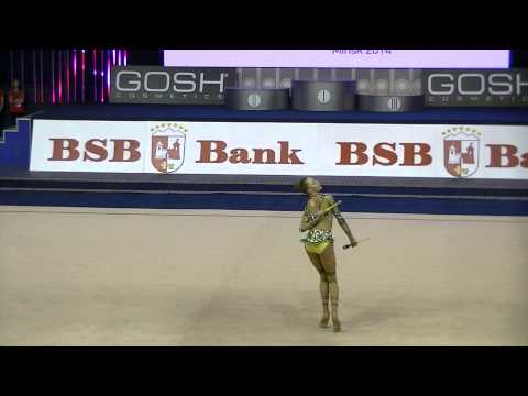 Titova Maria (RUS) clubs Qual Cup of World 2014 Minsk