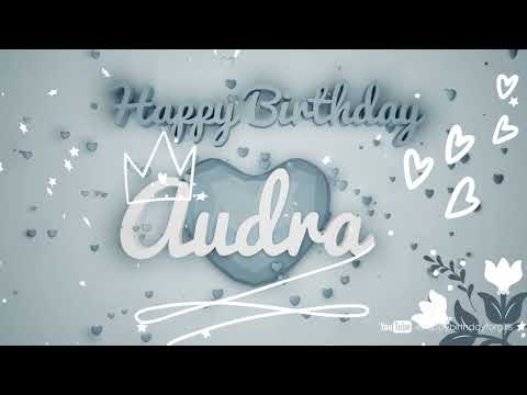AUDRA Birthday Song – Happy Birthday Audra