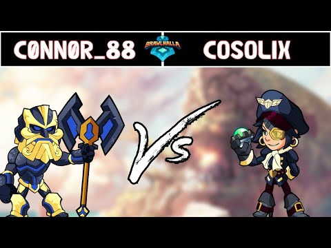 C0nn0r_88 vs Cosolix - Brawlhalla - NA - Ranked #8