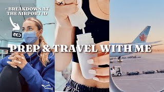 PREP, PACK & TRAVEL WITH ME TO GREECE !! (+ multiple mental breakdowns!)