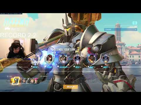 SUPER REINHARDT GAMEPLAY OVERWATCH SEASON 33 TOP 500