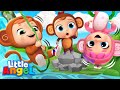 Cheeky Monkeys Song Little Angel Kids Songs Nursery Rhymes