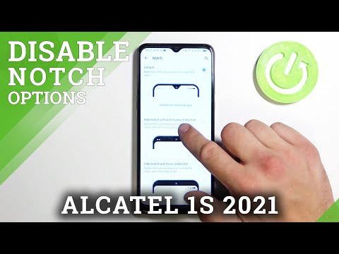 How to Hide Notch on ALCATEL 1S 2021